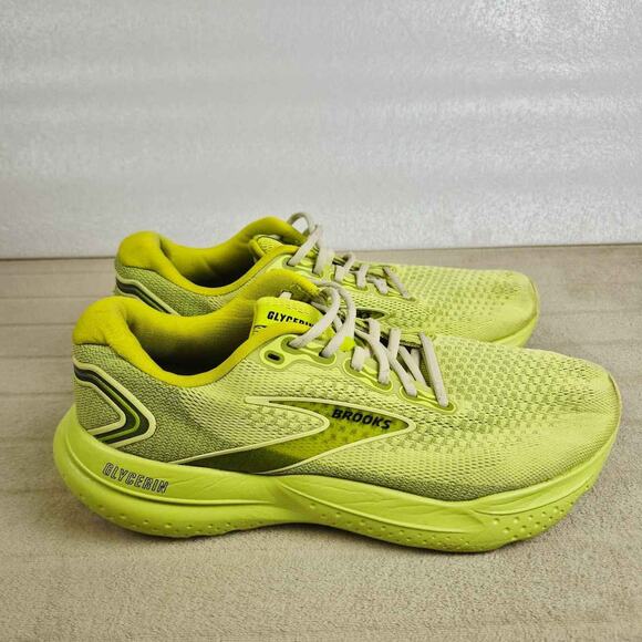Brooks Glycerin 21 Men’s Running Sneakers Shoes Size 10 D Medium Yellow - Picture 3 of 13